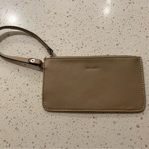 Nine West Tan Wristlet